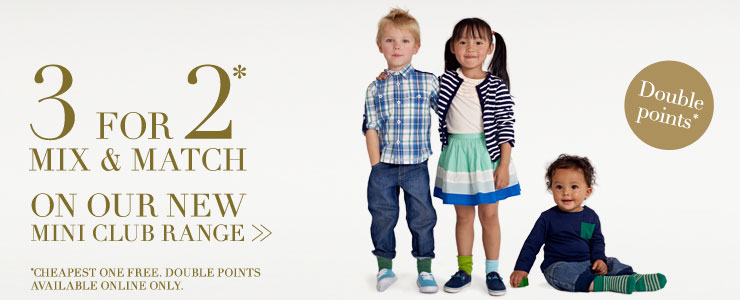 3 for 2 on Mini Club